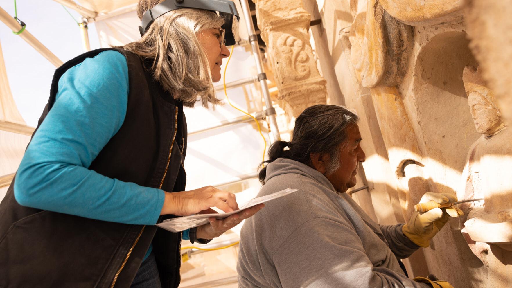 Entrance to Tucson's San Xavier Mission set for major restoration
